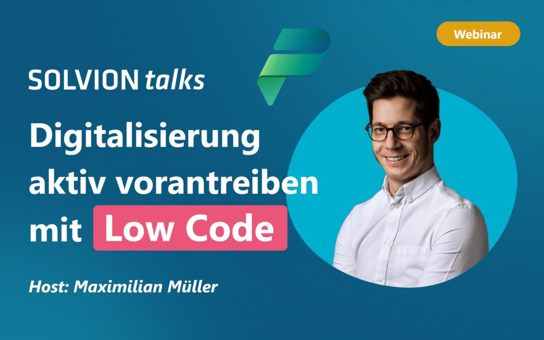 SOLVION talks: Low Code