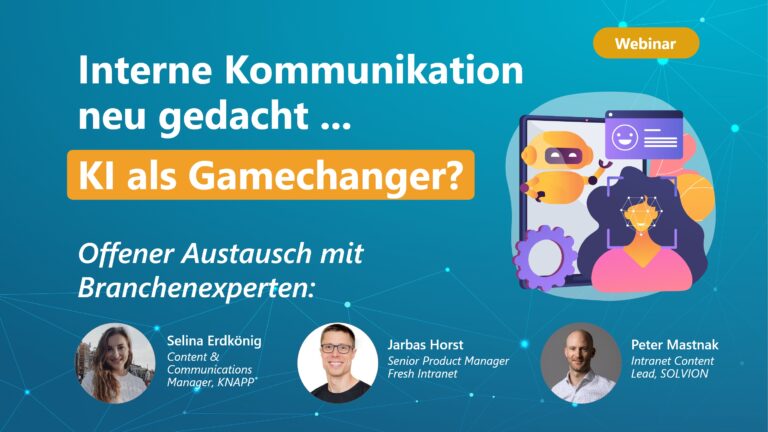 Interne Kommunikation neu gedacht: KI als Gamechanger?
